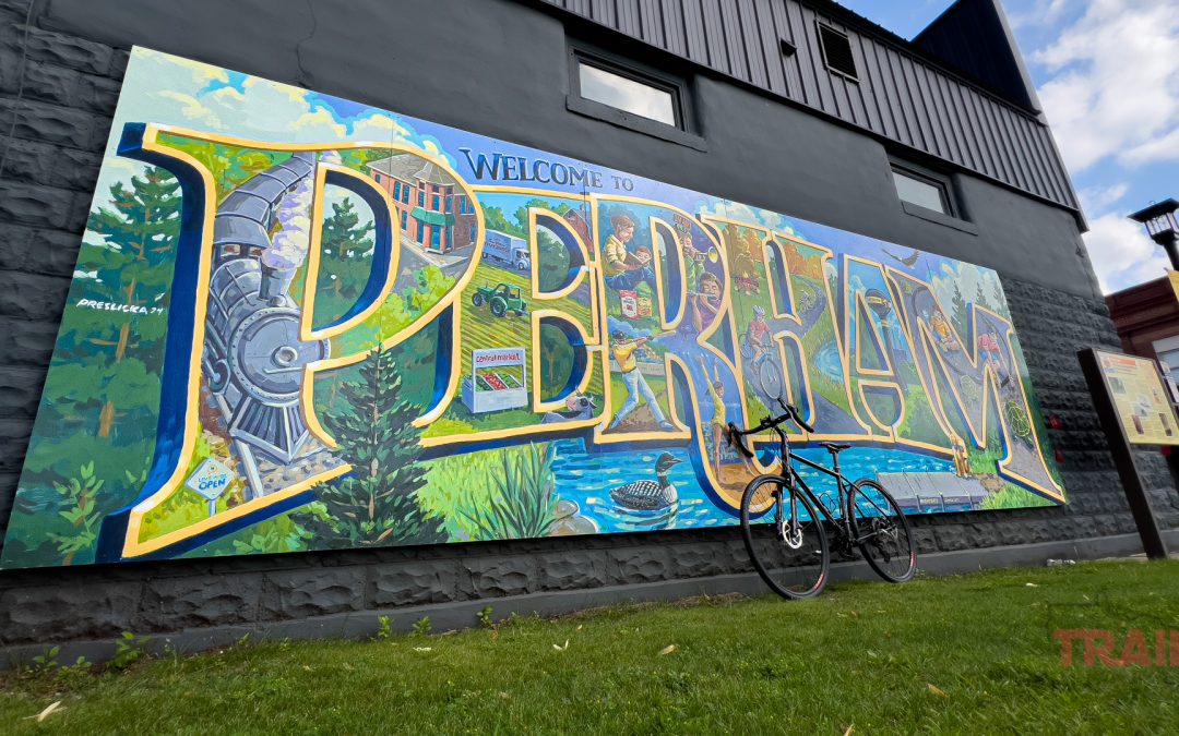 Biking and Browsing in the Perham Area
