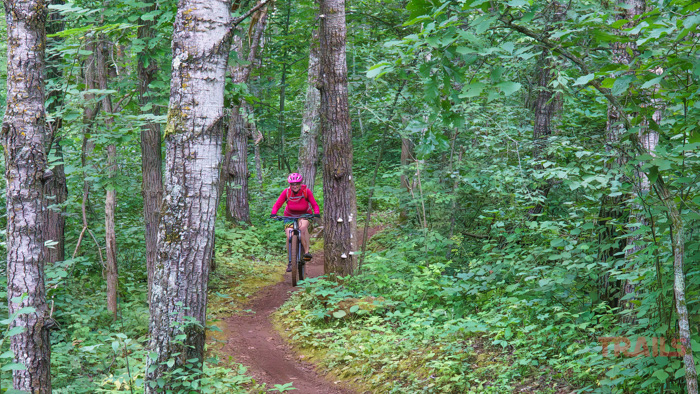 Cuyuna Lakes Rec Area Sagamore The Paul Bunyan Trail crosses the young Mississippi River as it exits Lake Bemidji
